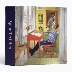 Carl Larsson Esbjorn at Red Desk Vintage Art Binder