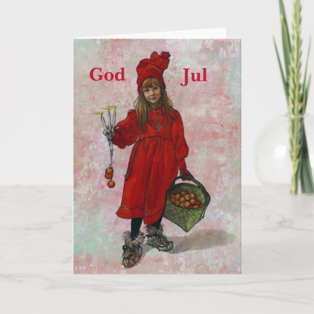 Carl Larsson Holiday Card (Front)