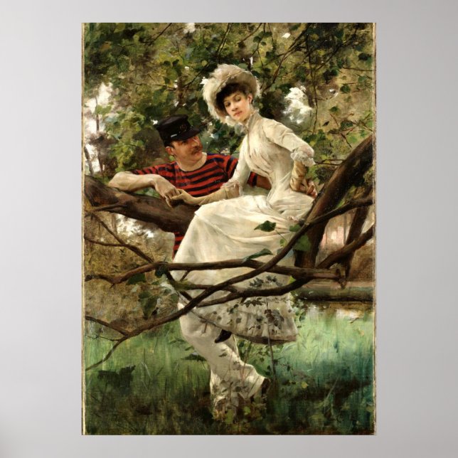 Carl Larsson - Idyll Poster (Front)