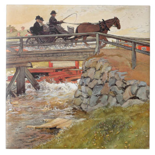 Carl Larsson - The Bridge Tile