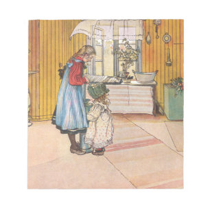 Carl Larsson - The Kitchen 1898 Notepad