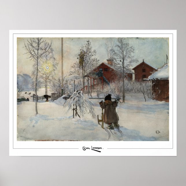 Carl Larsson Zedign Affiche artistique #378 (Devant)
