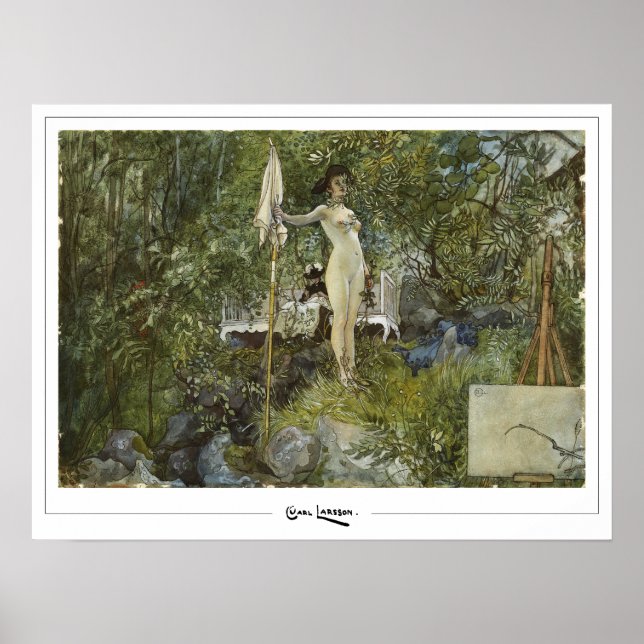 Carl Larsson Zedign Affiche artistique #391 (Devant)