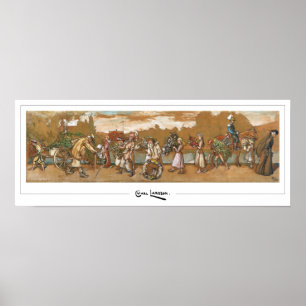 Carl Larsson Zedign Poster d'art #89