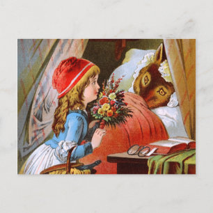 Carl Offterdinger: Little Red-Cap Postcard
