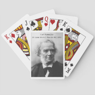 Carl Reinecke 1890 Playing Cards