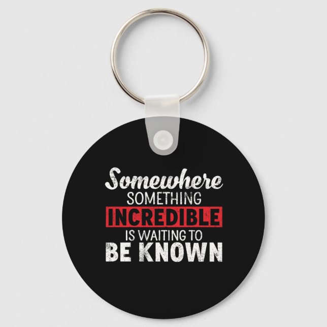 Carl Sagan Quote Keychain (Front)