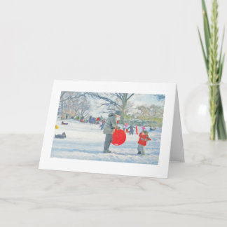 Carl Schurz Park, New York City Christmas Card