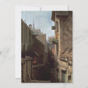 Carl Spitzweg - Untitled Invitation