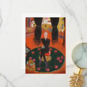 Carl Van Vechten by Florine Stettheimer Thank You Card