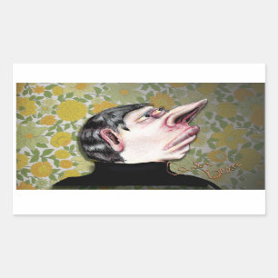 Carla Bean's Creepy Man Sticker