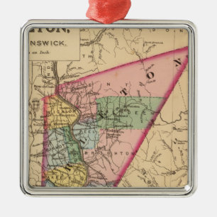 Carleton Co, NB Metal Ornament