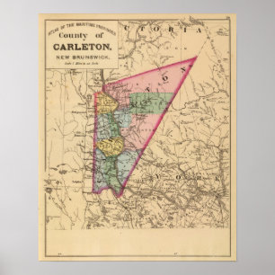 Carleton Co, NB Poster
