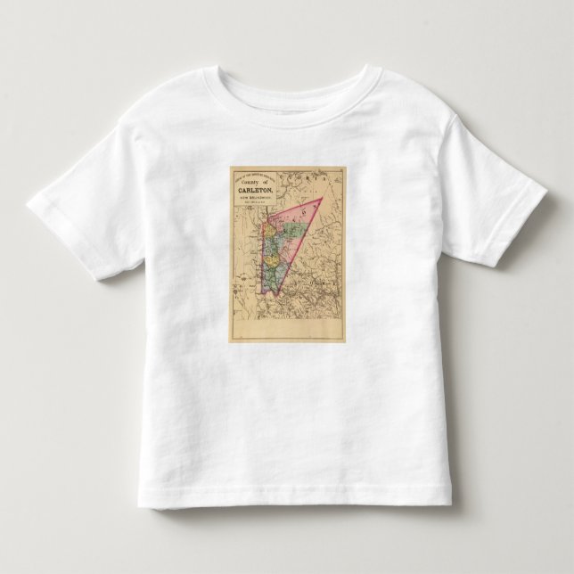 Carleton Co, NB Toddler T-shirt (Front)