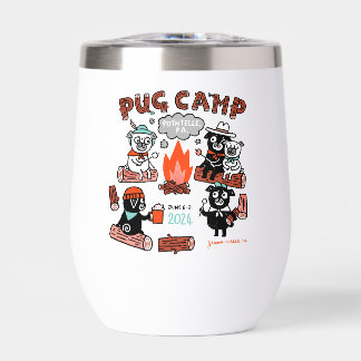 Carlin Camp 2024 Vin Tumbler - Blanc