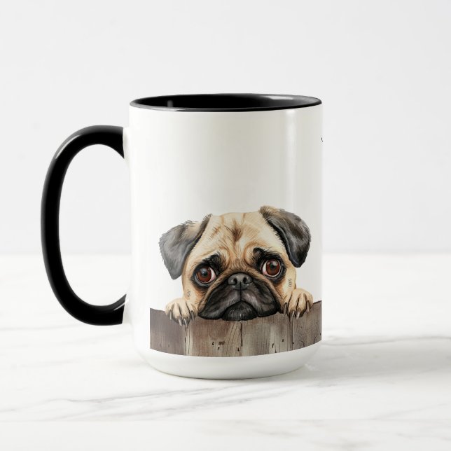 Carlin Chien Mug (Gauche)