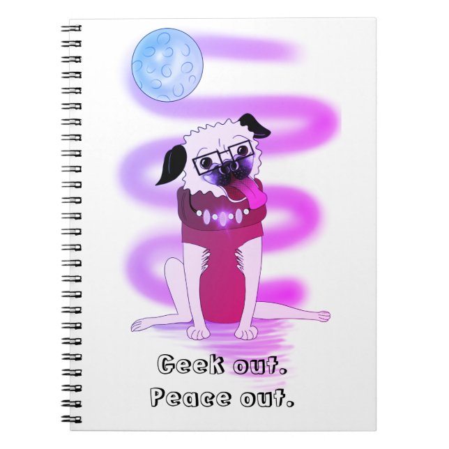 Carlin de faisceau de lune : Carnet spiral (Devant)