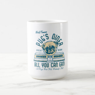 Carlin Diner les années 50 Vintage Retro Mugs (faw