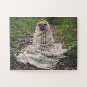CARLIN DOG CUTE FACILE PUZZLE