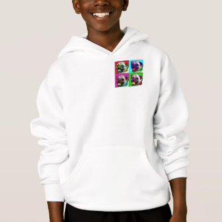 Carlin Pop Art Enfants Sweat - shirt à capuche Zip