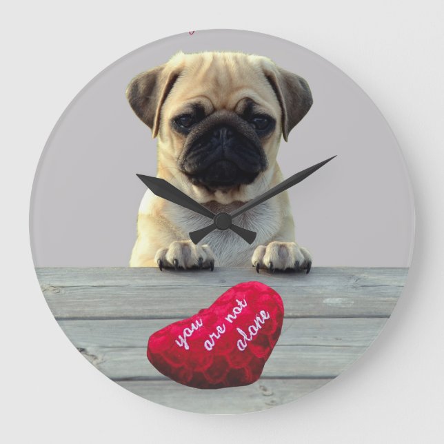 Carlin Wishing Heureuse Sainte-Valentin Horloge ca (Recto)