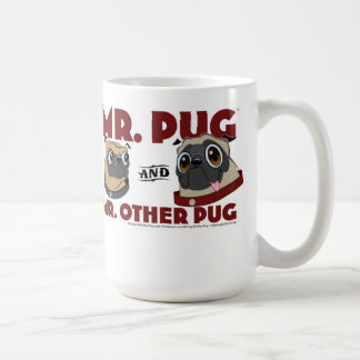 Carlins sur une tasse