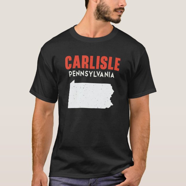Carlisle Pennsylvania USA State America Travel T-Shirt (Front)