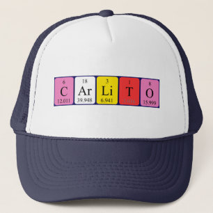 Carlito periodic table name hat