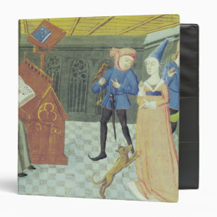 Carlo Marsuppini illustration Binder