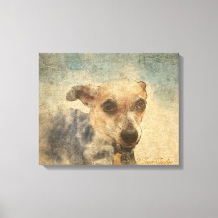Carlos B. Canevas d'aquarelle Chihuahua