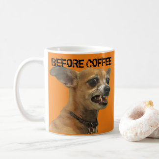 Carlos B. Chien avant et après Coffee MUG