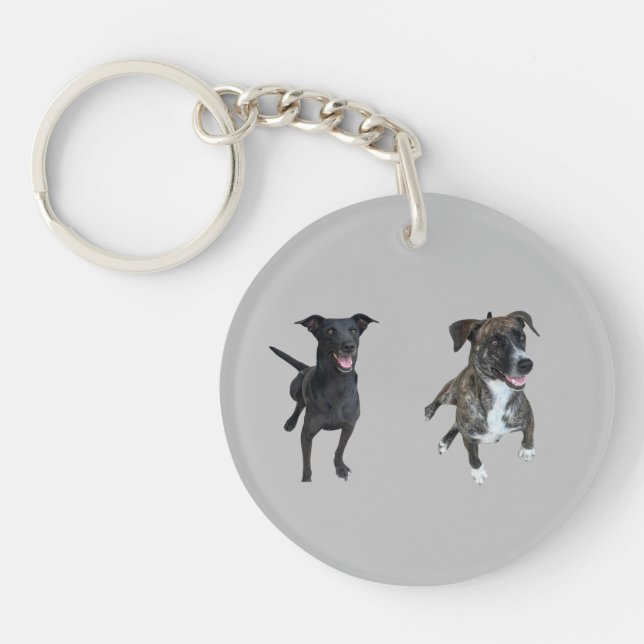 Carlos dogs keychain (Front)