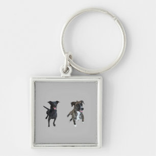 Carlos dogs keychain