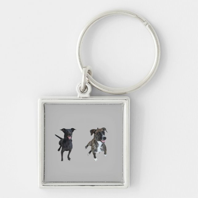Carlos dogs keychain (Front)