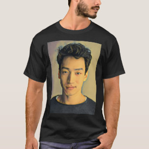 Carlos Gu portrait T-Shirt