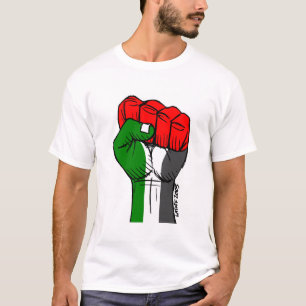 Carlos Latuff's Palestinian Fist T-shirt