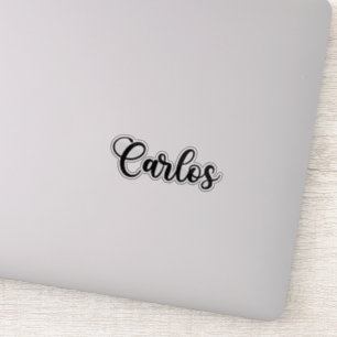 Carlos Name - Handwritten Calligraphy