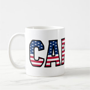 Carlos Name Vorname USA styled Tasse Kaffeetasse Coffee Mug