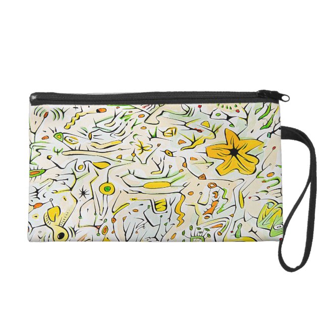 Carlos Primitive Comic Figures with Flower Wristlet (Front)