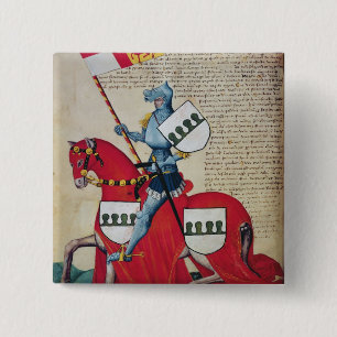 Carlotto Capodilista dei Transelgaldi 2 Inch Square Button