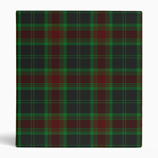 Carlow County Irish Tartan Binder (Front)
