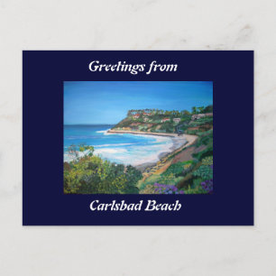 Carlsbad Beach - Carte postale