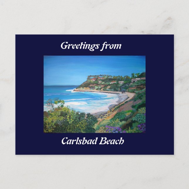 Carlsbad Beach - Carte postale (Devant)