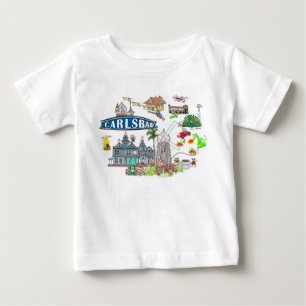 Carlsbad Beach City Fun Baby T-Shirt