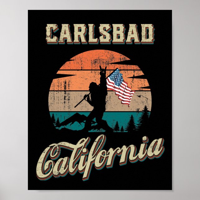 Carlsbad California Poster (Front)