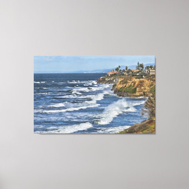 Carlsbad California Poster Canvas Print (Front)