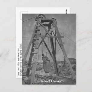 Carlsbad Cavern Fun Fact Postcard