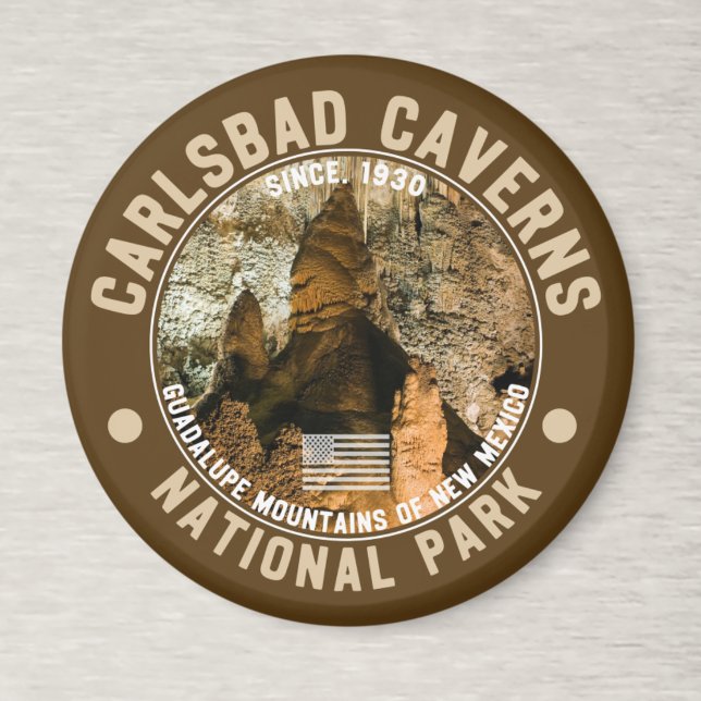 Carlsbad Caverns in New Mexico Magnet (Creator Uploaded)
