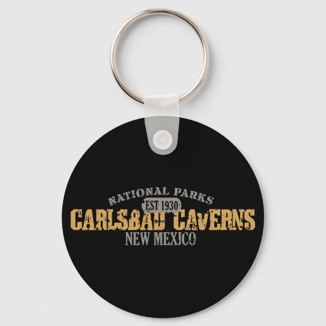 Carlsbad Caverns National Park Keychain (Front)