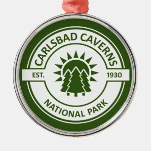 Carlsbad Caverns National Park Metal Ornament